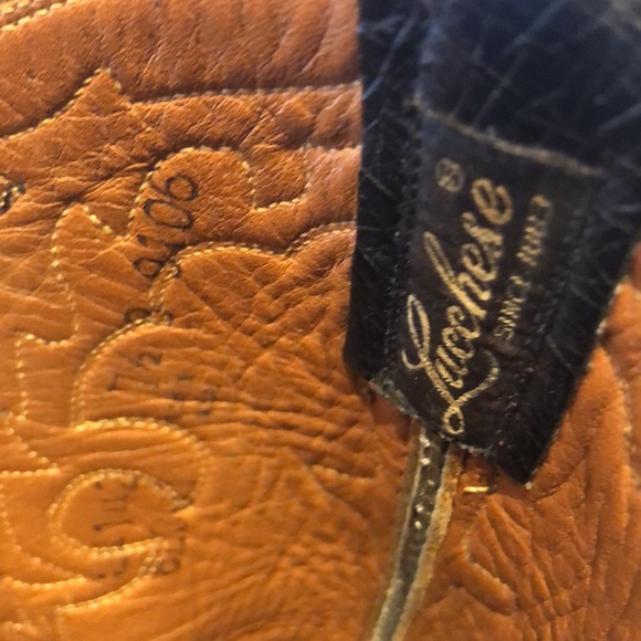 Lucchese hand-made Vintage Cowboy Boot - Picture 8 of 12